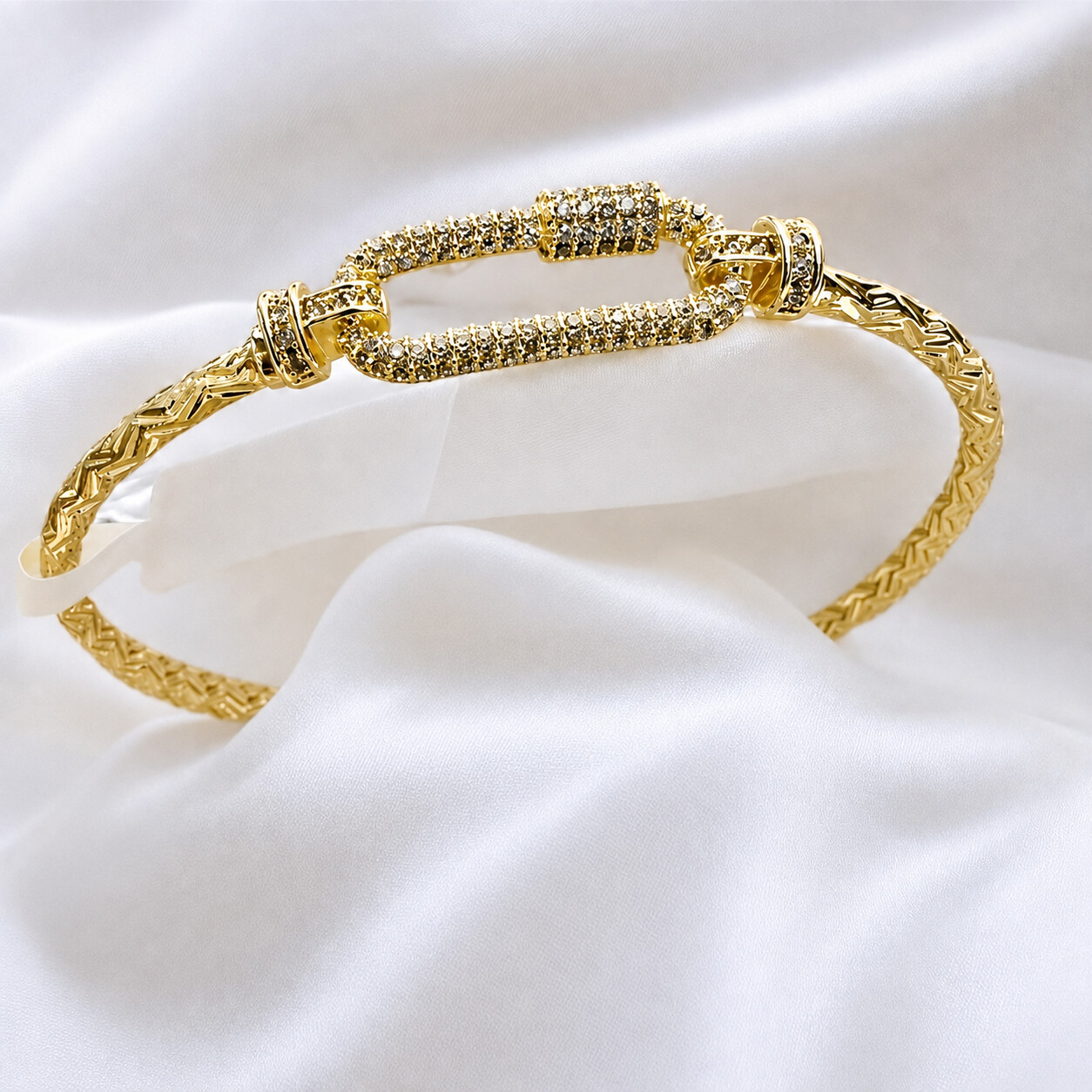 Gold Taşlı Kemer Bileklik